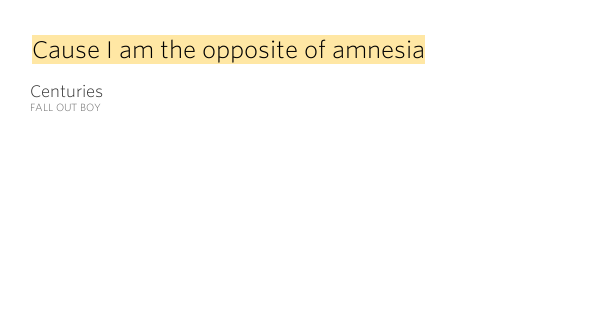 the opposite of amnesia